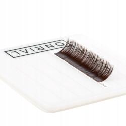 Onrial Műszempillák hosszabbításhoz Onrial Sötétbraun (sötétbarna) 21 Csík B 0.10 13 mm