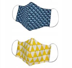 2 Db-os Újrafelhasználható Kaguro Védőmaszk Szett Gyerekeknek 2-5ÉV