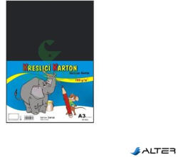 STEPA Rajzlap, A3, 180g, 50 lap, STEPA, fekete (240131023) - alter