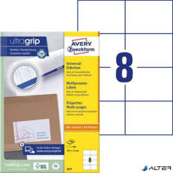 Avery-Zweckform Etikett, univerzális, 105x74 mm, AVERY ZWECKFORM, 800 etikett/csomag (3427) - alter