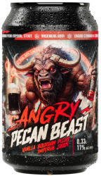 Vaskakas Sörfőzde Sörfőzde Angry Pecan Beast Vanilla Bourbon Pecan Stout (0, 33L) (11 %)
