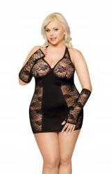 SoftLine Andrea Plus Size black XL (Soft Line 1817)