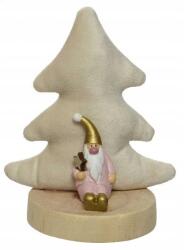 Kaemingk Karácsonyi plüss figura, Mikulás, 12 cm (KAE644362/ALL)