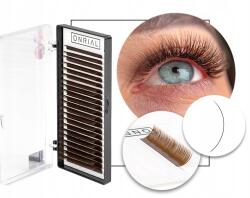 Onrial Műszempillák Szempilla Hosszabbításhoz Onrial SÖTÉTBRAUN/21 Csík/b 0.10 MIX 5-8 (000022890)