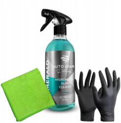 Hidrofób Folyadék szélvédőkhöz Ingyenes Ajándékok Auto Graph Emerald Glass Cleaner 750ml