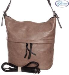 Hernan Bag's Collection Hernan barna-fekete női táska