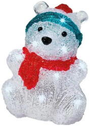 Kaemingk Karácsonyi díszfigura Led világítással, 16 cm (8720093713718)