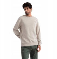 Ombre Melange férfi melegítőfelső bézs V2 OM-SSNZ-0163 L