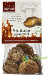 WOHLRAB Ciuperci Palarii de Shiitake Afumate Deshidratate Ecologice/Bio 20g