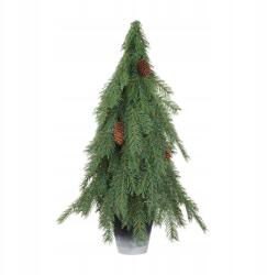 Villa Italia Karácsonyfa tobozokkal 60 cm-es cserépben (SA301)