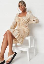 Missguided Mintás Ruha Hosszú Ujjú (34) (351568)