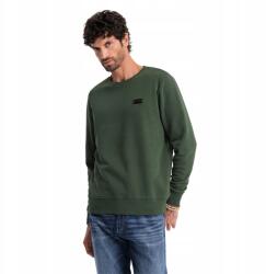 Ombre Kigombolhatatlan férfi melegítőfelső, sötétzöld V4 OM-SSNZ-0136, S