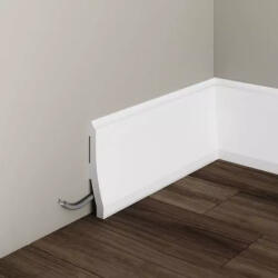 Manavi Plinta de podea decorativa Manavi S21 din polimer rigid 12x2.5x200 cm (MVI-725657132859)