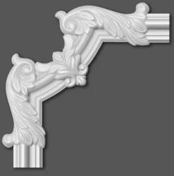 Manavi Chenar decorativ Manavi din poliuretan B17-2 - 25.8x25.8x1.7 cm (MVI-B17-2-25.8x25.8x1.7)