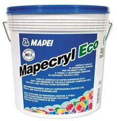 Mapei Mapecryl Eco - Adeziv pentru Mochete, Covoare PVC, Linoleum, Textile la Interior (Alege Varianta de Ambalare: Galeata 5 kg) (MAP-115805)