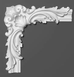 Manavi Chenar decorativ Manavi din poliuretan B19-2 - 28x28x3 cm (MVI-B19-2-28x28x3)