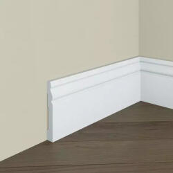 Manavi Plinta de podea decorativa Manavi S6 din polimer rigid 9.6x1.3x200 cm (MVI-S6)