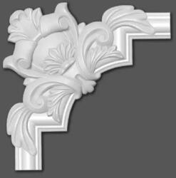 Manavi Chenar decorativ Manavi din poliuretan B16-2 - 26.5x26.5x2 cm (MVI-B16-2-26.5x26.5x2)