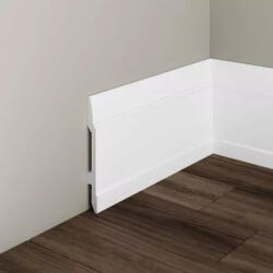 Manavi Plinta de podea decorativa Manavi S24 din polimer rigid 14.8x1.4x200 cm (MVI-S24)