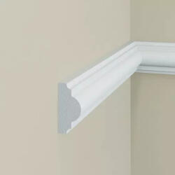 Manavi Brau de perete decorativ Manavi B4 din polimer rigid 4x1.9x200 cm (MVI-725657132385)