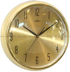 Adler Ceas de perete Adler 30285-Gold 34 cm, mecanism silentios