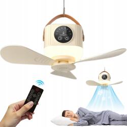 Bedee Kemping mennyezeti ventilátor, 4 sebesség, világítás, távirányító (Wentylator sufitowy)