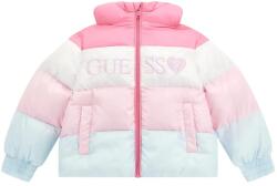 GUESS Свежо яке за мини момиче в топли цветове с надпис Guess