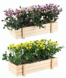 Bizzotto Set 2 aranjamente flori artificiale 22.5x8.5x14 cm (0172530deco)