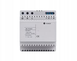 Tápegység JB-304 sorozatú videó kaputelefonokhoz, 18VDC, 2, 2A Din sínhez (K3/37 Alfabram)