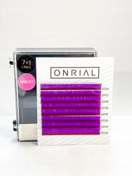 Onrial Színes Műszempillák Pillahosszabbításhoz Onrial mix C 0, 07 mm 6-10 Lila (000058011)