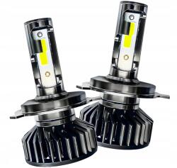 LEDprojektor Autó izzó szett Led H4 Dob 50W Erős 9V 6000K Retrofit