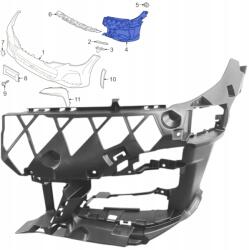 Mertt Bmw 3 G20 G21 2019- M Csomag Sikló Első Lökhárító Tartó