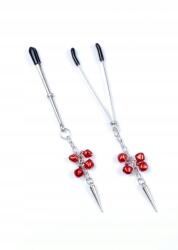 Boss Series Csatok mellbimbó bilincsek dekoratív szado-mazo csengő (5903661804114)