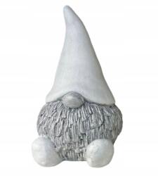 Direct home and garden Gipsz beton figura manó szürke-ezüst karácsonyi dekoráció (5903039439801)