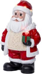 Kaemingk Karácsonyi figura műanyag Mikulás Led 34, 5cm 1db (8720725524651)