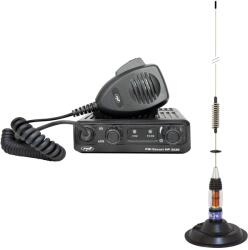 PNI Kit Statie radio CB PNI Escort HP 2020 un singur canal 22 cu antena CB PNI ML70 cu magnet (PNI-PACK134) Statii radio