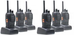 PNI Kit 6 statii radio portabile PNI PMR R40 PRO acumulatori, incarcatoare si casti incluse (PNI-R40-06) Statii radio