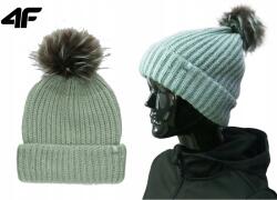4F Női Sapka Pomponnal Z19 CAD068 L/XL