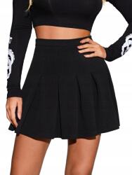 Shein Fekete Rajzolt Mini Szoknya Casual 36 S __s