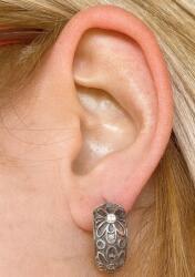 AB-Ag ezüst fülbevaló Ezüst 925 Erős Oxid