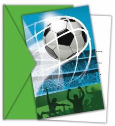 Procos Invitații cu plicuri - Fotbal 6 buc