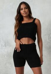 Missguided Fekete Kötött Felső (34/36) (286384)