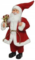 Kaemingk Mikulás figura, karácsonyi dekoráció, piros, 45 cm (KAE446005/ALL)