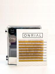 Onrial Színes Műszempillák Hosszabbításhoz Onrial mix L 0, 07 mm 6-10 Szürke Onr