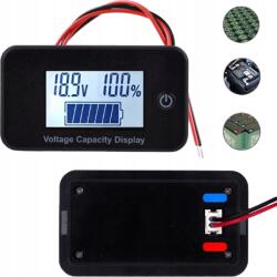  Akkumulátor töltöttségi szintjének jelzője: Univerzális teszt 12/24/36/48/60/72V Pb és Li-ion akkumulátorokhoz (Miernik baterii-5-100V)