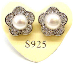 Gyöngyös Virág GYÖNGYÖS VIRÁG ezüst bedugós fülbevaló - 10 mm (2025112101)