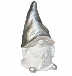 Direct home and garden Beton manó figura fehér-ezüst 19 cm Karácsonyi dekoráció