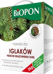 Biopon műtrágya tűlevelek ellen barna. Tűlevelek 3kg (BR BIO-1056)