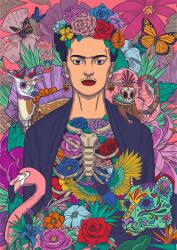 Trefl - Puzzle Frida Kahlo: Blossoming Soul - 1 000 piese