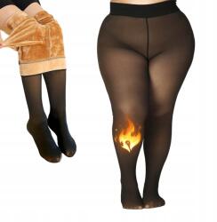  Női Bélelt Leggings Harisnyanadrág Szőrmével 2XL/3XL